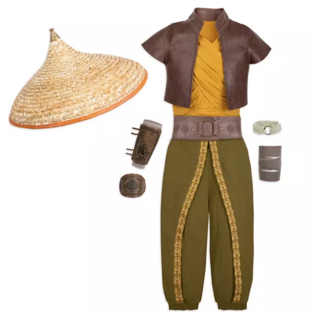 Raya Costume for Kids – Disney Raya and the Last Dragon - Picture 2 of 9
